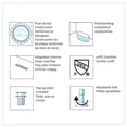thumbnail image 2 of A&E Bath and Shower JODIE 59-BLK FREESTANDING BATHTUB, 2 of 6