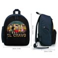 thumbnail image 2 of El Chavo Cartoon Del Ocho Backpack Lightweight Daypack schoolbags Casual Rucksack, 2 of 5