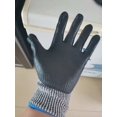 thumbnail image 2 of 4 Pairs Cut Resistant Protective Work Gloves Cut Liner Palm Dipped PU Safety Work Glove, 2 of 3