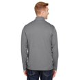 thumbnail image 2 of Men's Zone Sonic Heather Performance Quarter-Zip - DK GREY HEATHER - 3XL, 2 of 3