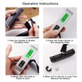 thumbnail image 4 of Maoww Scale 50KG LCD Digital Display Mini Weight Hanging Stainless Steel Luggage Weighing Precise Suitcase Measuring Outdoor, 4 of 8