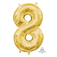 thumbnail image 1 of Anagram International Party Eh! Gold Mini "0" Banner, 1 of 3