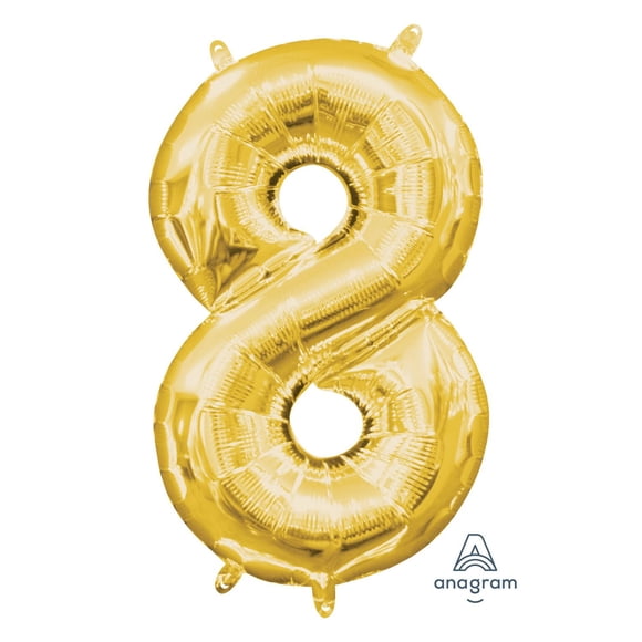 Anagram International Party Eh! Gold Mini "0" Banner