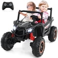 thumbnail image 1 of Costway 24V Kids Ride on UTV with 4 x 100W Powerful Engine Remote Control High/Low Speed Black, 1 of 10