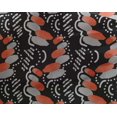 thumbnail image 5 of oneOone Georgette Viscose Black Fabric Abstracts Sewing Material Print Fabric By The Yard 42 Inch Wide, 5 of 5