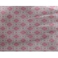 thumbnail image 4 of oneOone Georgette Viscose Pink Fabric Geometric Check Fabric For Sewing Printed Craft Fabric By The Yard 42 Inch Wide, 4 of 4