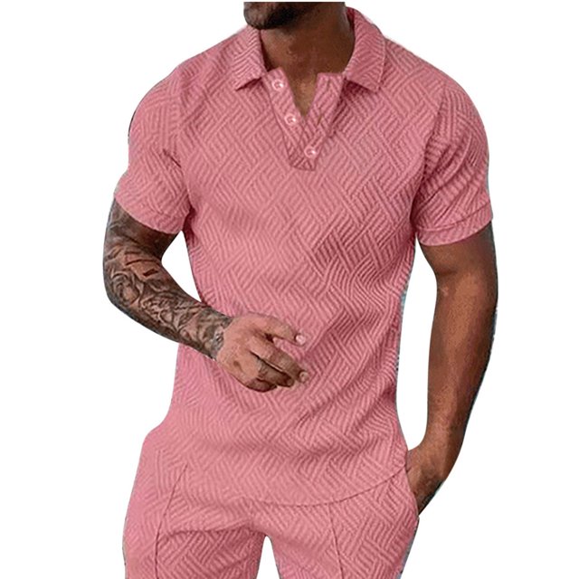 Chemises à Manches Courtes pour Hommes Survêtement d'Été pour Hommes Tenues Courtes Mode Chemise Décontractée à Manches Courtes Chemise à Manches Courtes Col Rabattu Blouse et Chemise Chemise à Manches Longues Hommes Chemises à Manches Courtes