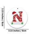 thumbnail image 4 of Birdeem Christmas Alphabet Decorations Personalized for Gift Christmas Tree Hanging Ornament Diy Decorations, 4 of 10