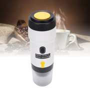Portable Electric Espresso Machine, 3 in 1 Travel Coffee Maker for Camping, USB Car Coffee Maker Self Heating, Multifunctional for Camping Hiking RV Office