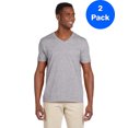 thumbnail image 1 of Gildan T-Shirt Col en V pour Hommes Softstyle - G64V (Lot de 2), 1 of 1