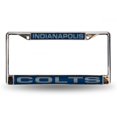 thumbnail image 2 of Cadre de Plaque d'Immatriculation Chromée Découpée au Laser des Indianapolis Colts, 2 of 2