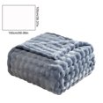 thumbnail image 3 of EGNMCR Throw Blanket, Throw Blanket for Couch Suedes Nap Shawl Blanket Blanket Blanket Ideal For Office Naps Warm And Cozy Blanket Suitable For Bed Or Sofa Flock Fleece Covered Blanket, 3 of 6