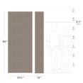 thumbnail image 4 of Prepac Moda White 31.75" W x 80" H x 12" D Bookcase, 4 of 9