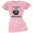 thumbnail image 1 of Deflaters gonna Deflate T-Shirt Juniors Rose Clair Doux, 1 of 1