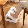 thumbnail image 1 of KQJQS Changeable Height Footstool For Under Desk At Work, Under Desk Footrest WithRoller Massage, Comfortable Desk Footstool For Pressure Relief, 1 of 8