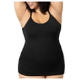 thumbnail image 2 of RKSTN Womens Tops Plus Size Sleeveless Fashionable Solid Color Crew Neck Seamless Shaping Tummy Control Spaghetti Strap Shirts Spring Summer Outdoor Wear Style, 2 of 7