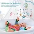 thumbnail image 2 of Baby Musical Bed Bell Kid Crib Musical Mobile Cot Music Box Newborn Gift Baby Rattle Toy For 0-12 Months, 2 of 2