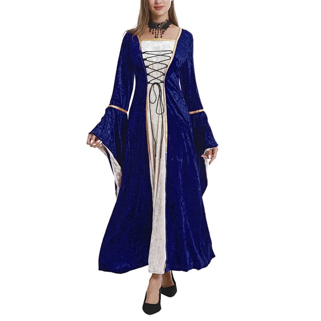 UPPADA Robes de Cocktail Grande Taille Robe Formelle pour Femmes Robe de Fête Robe Vintage Élégante Robe Grande Taille Manches Évasées Robes Robe pour Femmes