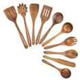 thumbnail image 1 of Wooden Cooking Utensils, Kitchen Utensils Set with Holder Teak Wood Spoons and Wooden Spatula for Cooking, 1 of 7