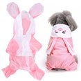 thumbnail image 4 of Dog Raincoat, Waterproof Hooded Comfortable Dog Rain Coat  For Walking Your Dog For Small Medium Large Dogs Pink M, 4 of 8