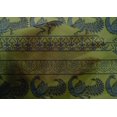 thumbnail image 4 of oneOone Cotton Silk Fabric Floral & Peacock Block Print Sewing Fabric BTY 42 Inch Wide, 4 of 4