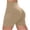Khaki, variant on Bmisegm Womens High Waist Yoga Shorts Abdomen Control Training Running Pants Yoga Shorts 2024 Black XXL