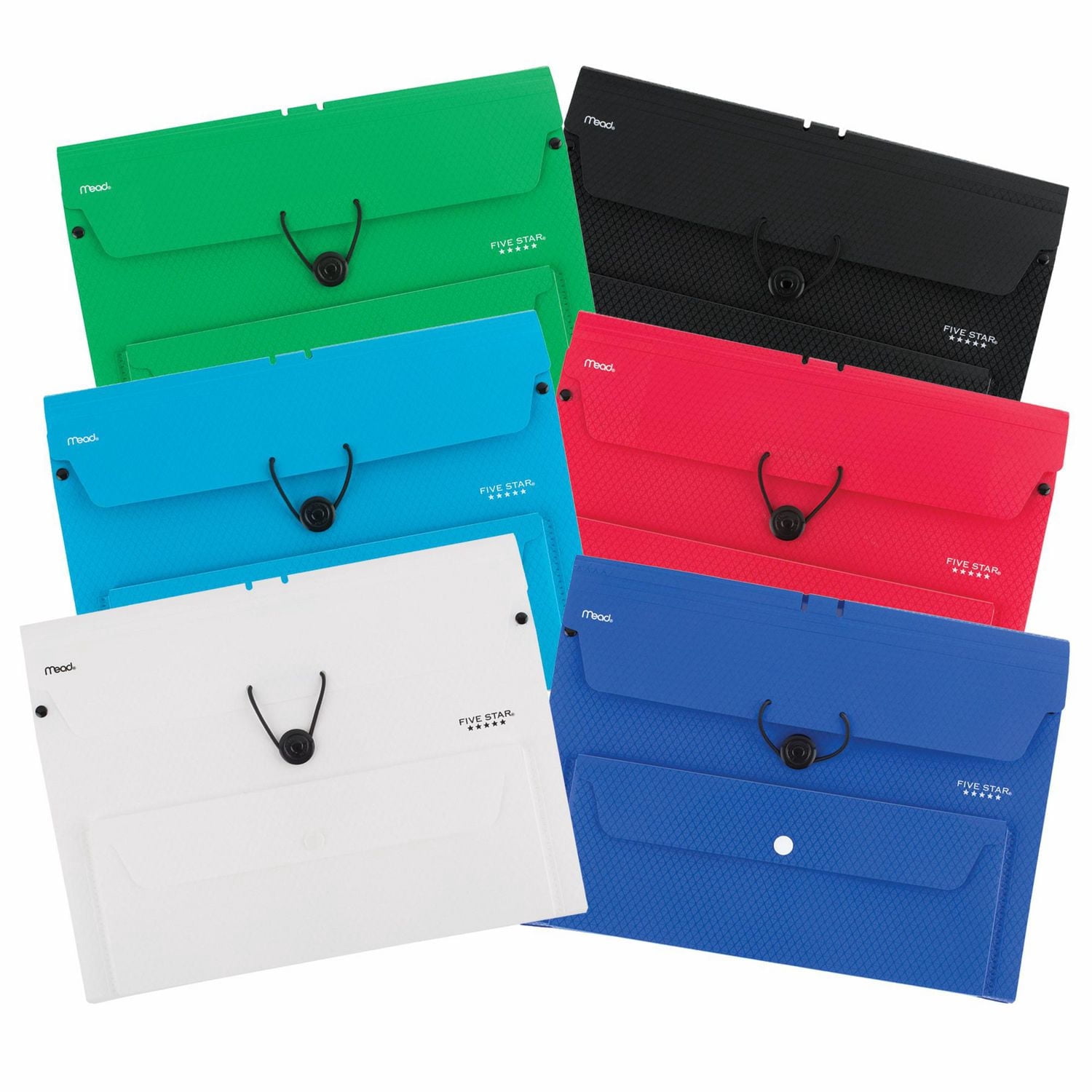 Five Star® 7-Pocket Expanding File + Additional Storage - Walmart.ca