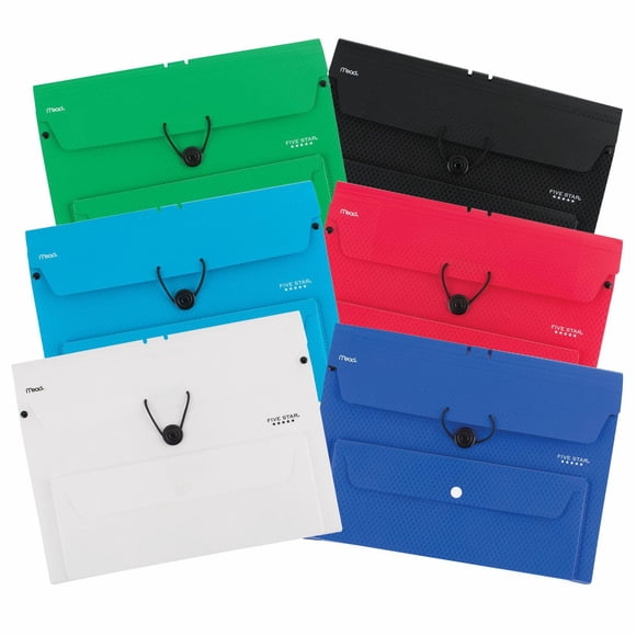 Five Star® 7-Pocket Expanding File + Additional Storage