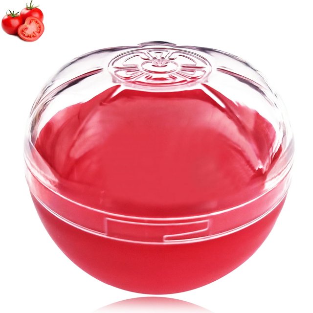 CHOK Onion Garlic Keeper Set Clear Lid Reusable Refrigerator Food Shape Container Saver for Full Leftover Onion Garlic