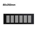 thumbnail image 1 of Lefu Black Alloy Rectangular Air Vent Grille Ventilation Cover for Cabinets Wardrobes, 1 of 9