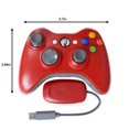 thumbnail image 5 of Wireless Controller Joysticks Bluetooth Vibration Gamepad Handle with 2.4G Receiver Compatible for Xbox360 PC Black, 5 of 5