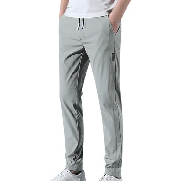 Ketyyh-chn99 Men's Pants Relaxed Fit Lounge Pants Drawstring Athletic Loose Summer Yoga Pant Green,2XL
