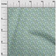 thumbnail image 2 of oneOone Rayon Light Blue Fabric Kids Sewing Material Print Fabric By The Yard 56 Inch Wide, 2 of 4