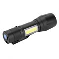 thumbnail image 1 of Handheld Light, Portable High Handheld Flashlight, Lightweight USB Rechargeable COB Lamp Emergency Cycling For Camping Hiking, 1 of 8