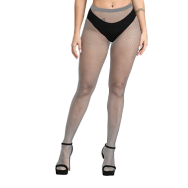 Langgg 1 Paire Collants à Bretelles à la Mode Chaussettes Design Trou Saint-Valentin Attrayants Confortables au Toucher Collants Résille Robe Gary