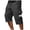 Gris, variante sur Shorts Cargo pour Hommes sous le Genou Légers Shorts Longs Pantalons Courts de Travail Poches