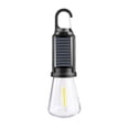 thumbnail image 2 of Lanterne de Camping à DEL Rechargeable par USB avec Crochet et 3 Modes d'Éclairage, Autonomie de 10 Heures, Lampe de Tente Extérieure Compacte et Portable pour la Randonnée, les Urgences et le Backpacking Hzhnb / Plastique, Noir, 2 of 8
