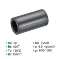 thumbnail image 3 of Unique Bargains Ferrite Toroid Core, Toroid Core 0.4' ODx0.3' IDx0.8' H, Black 50 Pack, 3 of 5