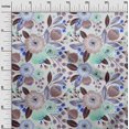 thumbnail image 3 of oneOone Rayon Dusty Rose Fabric Floral Watercolor Craft Projects Decor Fabric Printed By The Yard 56 Inch Wide, 3 of 4