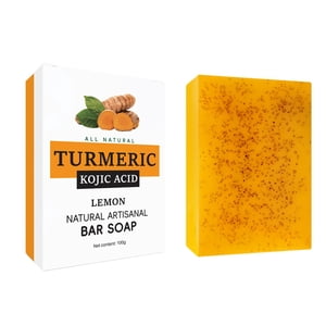 Kojic Soap Natural Soap Bar for Face and Body Smooth Skin Tumeric Soap Natural Organic Deep Cleansing Soap for Men & Women No.5