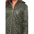 thumbnail image 3 of White Mark Women's Puffer Coat, 3 of 5