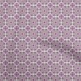 thumbnail image 1 of oneOone Viscose Chiffon Purple Fabric Arabic Moroccan Sewing Craft Projects Fabric Prints By Yard 42 Inch Wide, 1 of 4