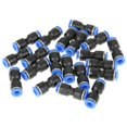 thumbnail image 2 of Connecteur Pneumatique, 20pcs 6mm Tube OD Raccords de Tube Pneumatique de Connecteur de Poussée Droite Multifonctionnel, 2 of 8