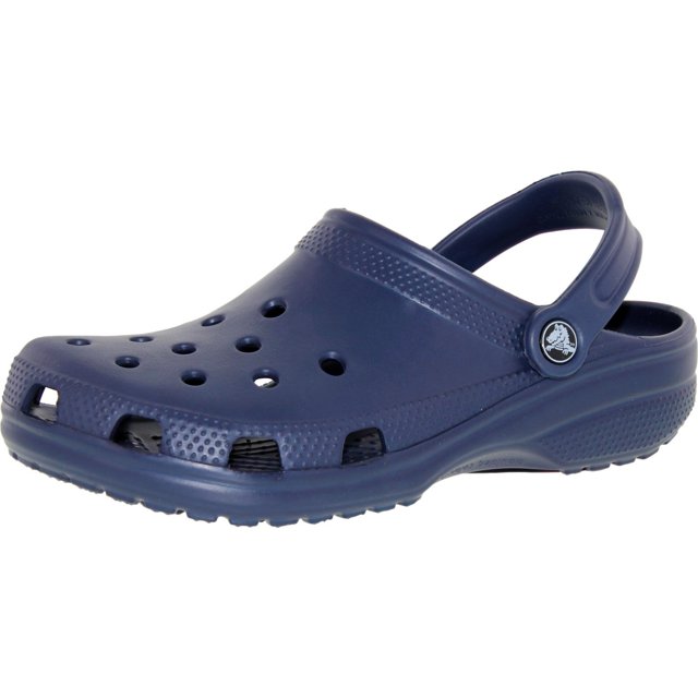 Crocs Men's Classic Navy Ankle-High Rubber Sandal - 5M