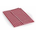 thumbnail image 2 of Camco Nappe 51019 Rectangulaire; 52 Pouces x 84 Pouces; Carreaux Rouges et Blancs; Vinyle; Sans Couvre-Banc; avec Emballage en Anglais/français, 2 of 2