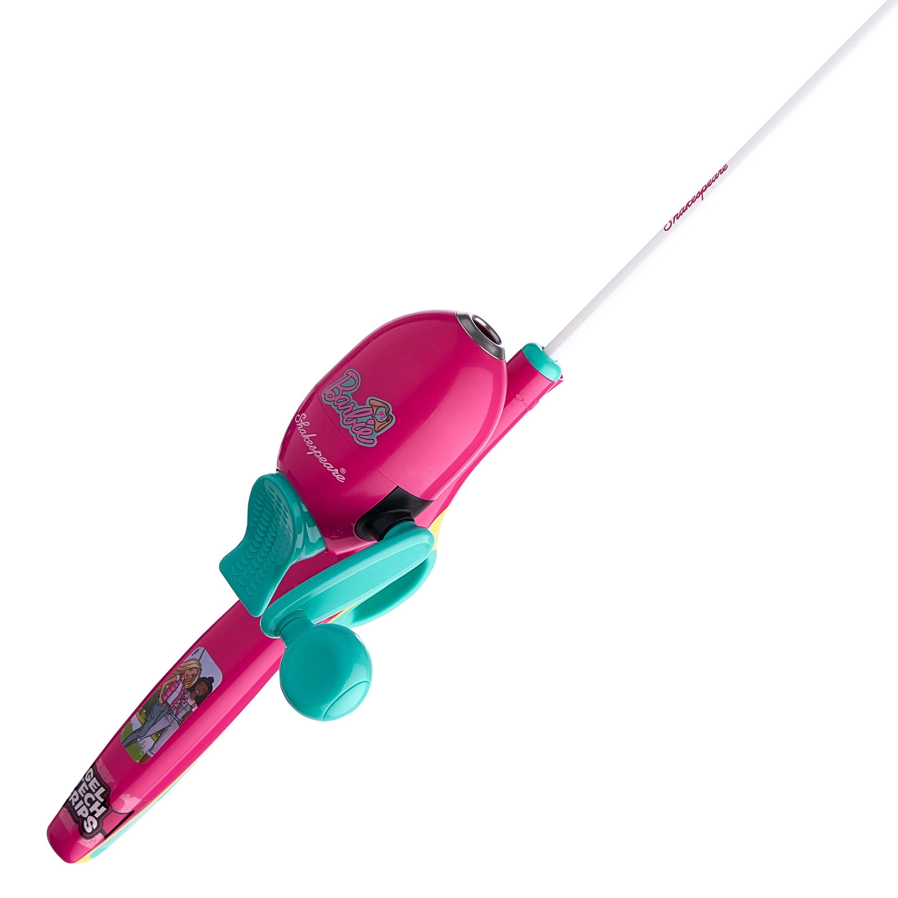 Shakespeare Barbie Spincast Rod and Reel Fishing Combo