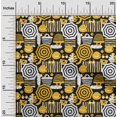 thumbnail image 2 of oneOone Polyester Spandex Yellow Fabric Beach Sewing Material Print Fabric By The Yard 56 Inch Wide, 2 of 4