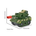 thumbnail image 3 of Coogam Take Apart Puzzle Disassembly And Assembly Military Tank Rocket Car Toy Boy Detachable Car Helicopter Car Model, 3 of 3