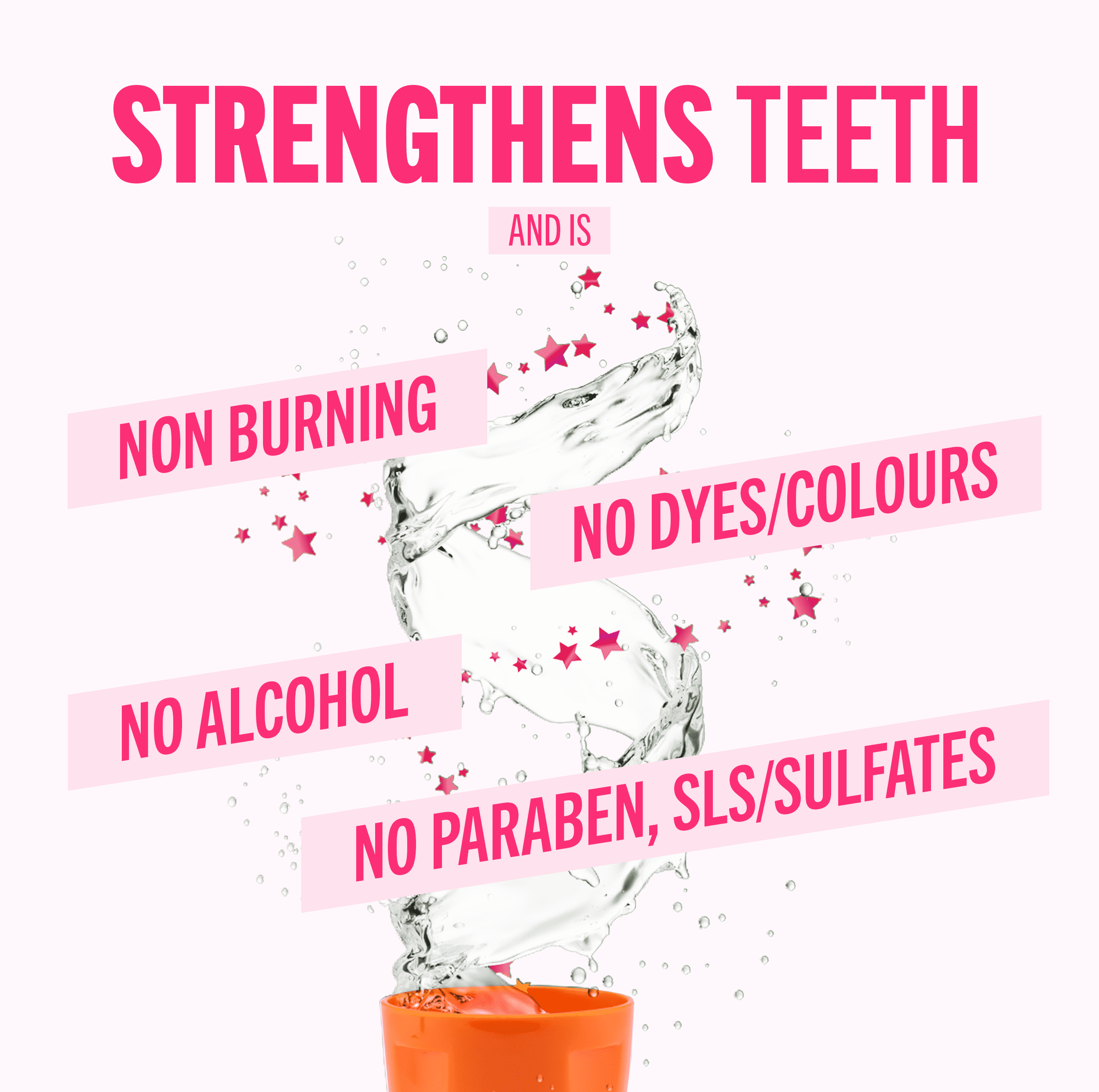 Rince-bouche TheraBreath Anticarie — Pour l’hygiène bucco-dentaire et combattre la carie — Aide à renforcer les dents et l’émail — Menthe étincelante —473 mL