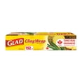 thumbnail image 1 of Glad ClingWrap Plastic Wrap, 1 of 8